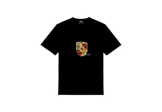 Blurry Fast Car Logo T-Shirt Black