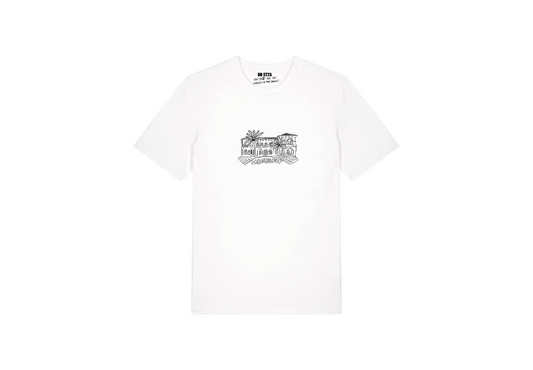 Dream Mansion Sketch T-Shirt White