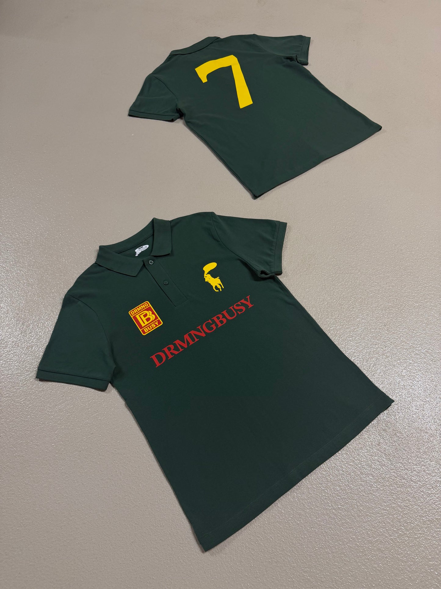 DREAMINGBUSY Player Polo RST Green
