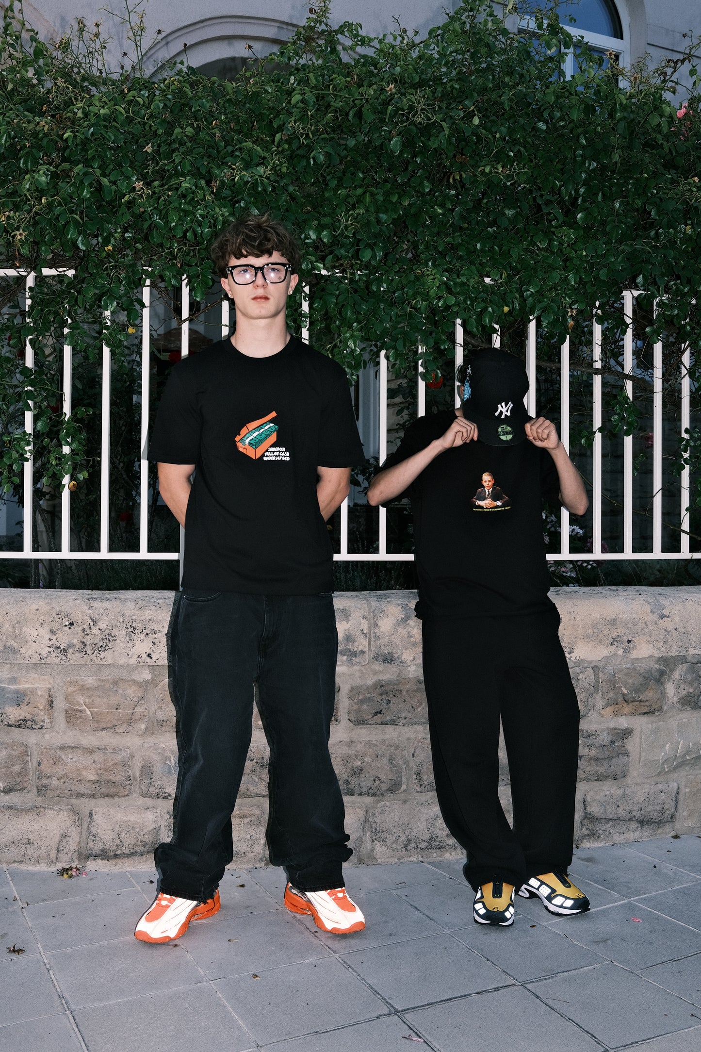 Shoe Box Money T-Shirt Black