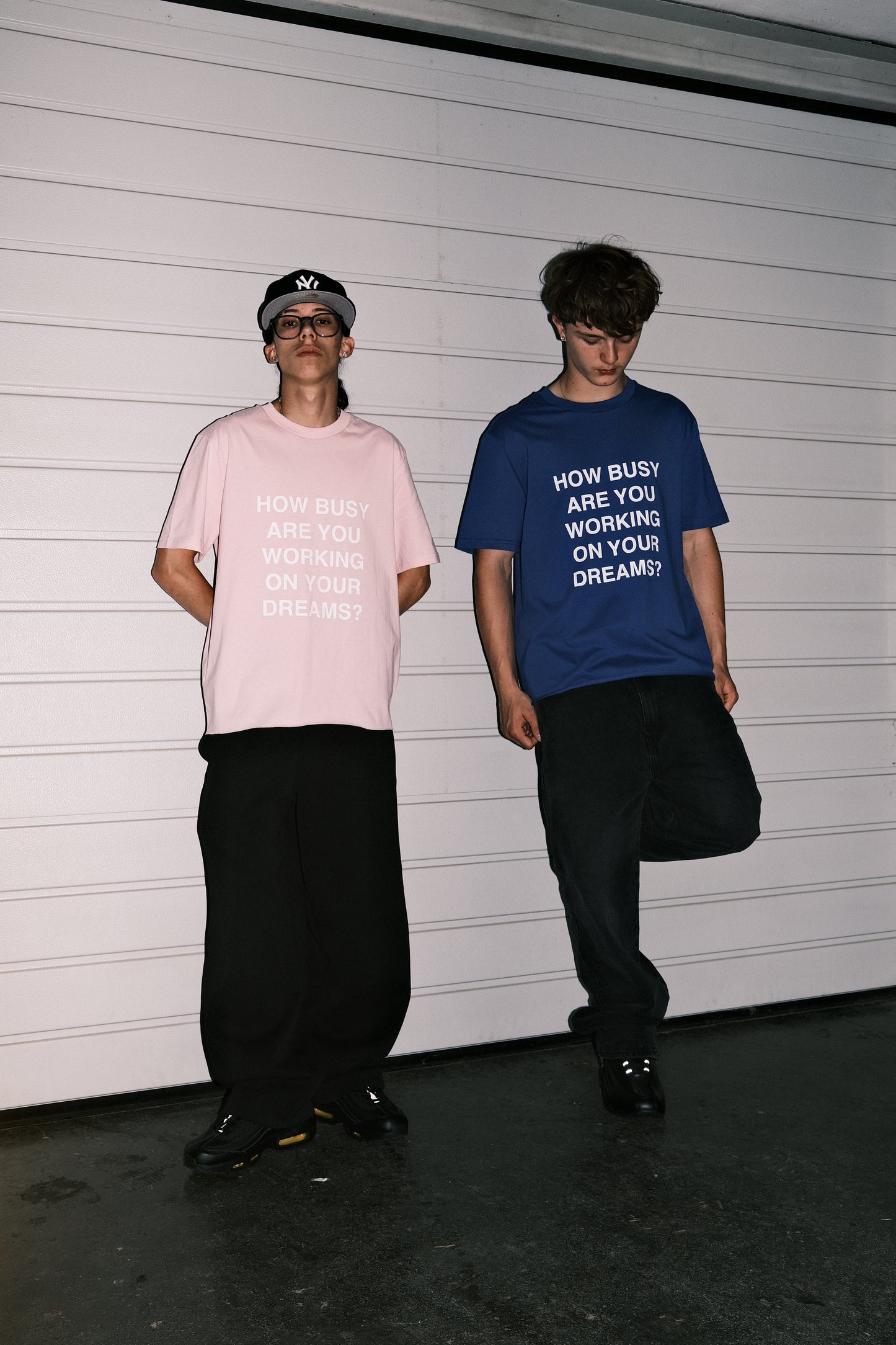 How Busy Helvetica T-Shirt Bubble Gum