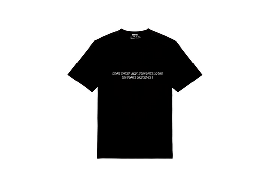 How Busy Small Sketch T-Shirt Black