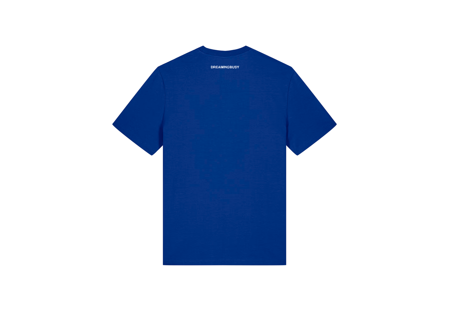 How Busy Helvetica T-Shirt Blue